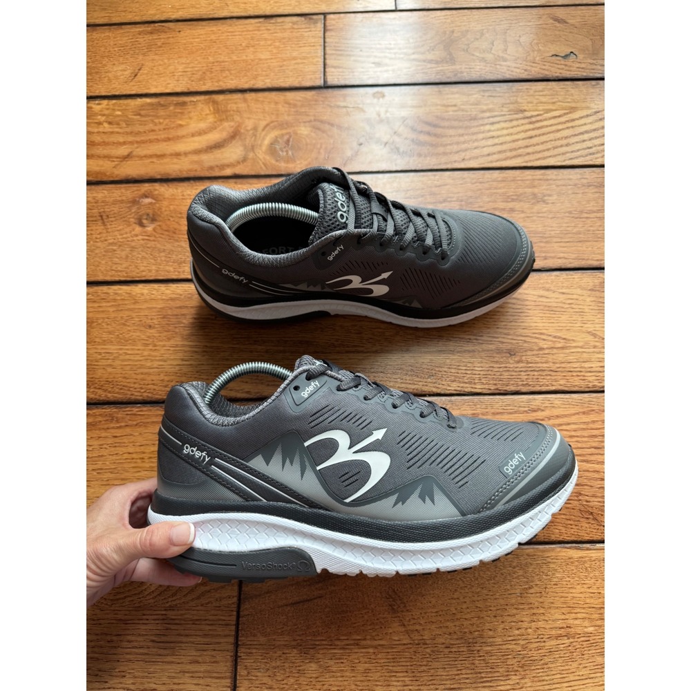Gdefy Gravity‎ Defyer Sneakers Men 10 Grey Athletic Walking Running Shoe Comfort